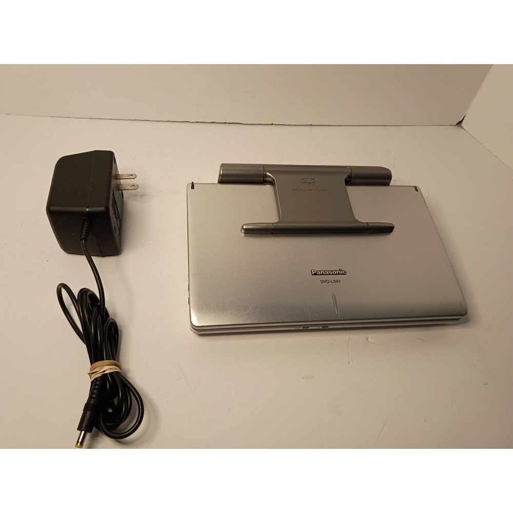 Panasonic DVD-LS91 Portable DVD Player (9") Used Great Condition Works Silver